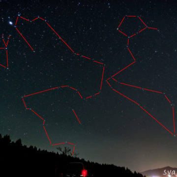 12月 くじら座 エリダヌス うさぎ ろ