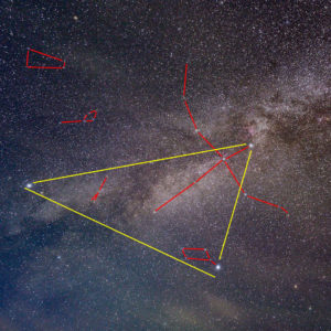 8月 夏の大三角 はくちょう座