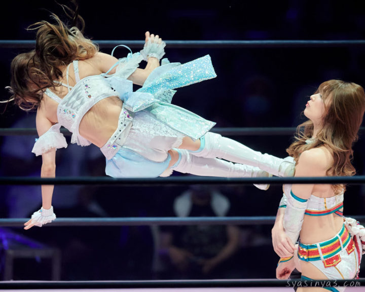 瑞希のドロップキック